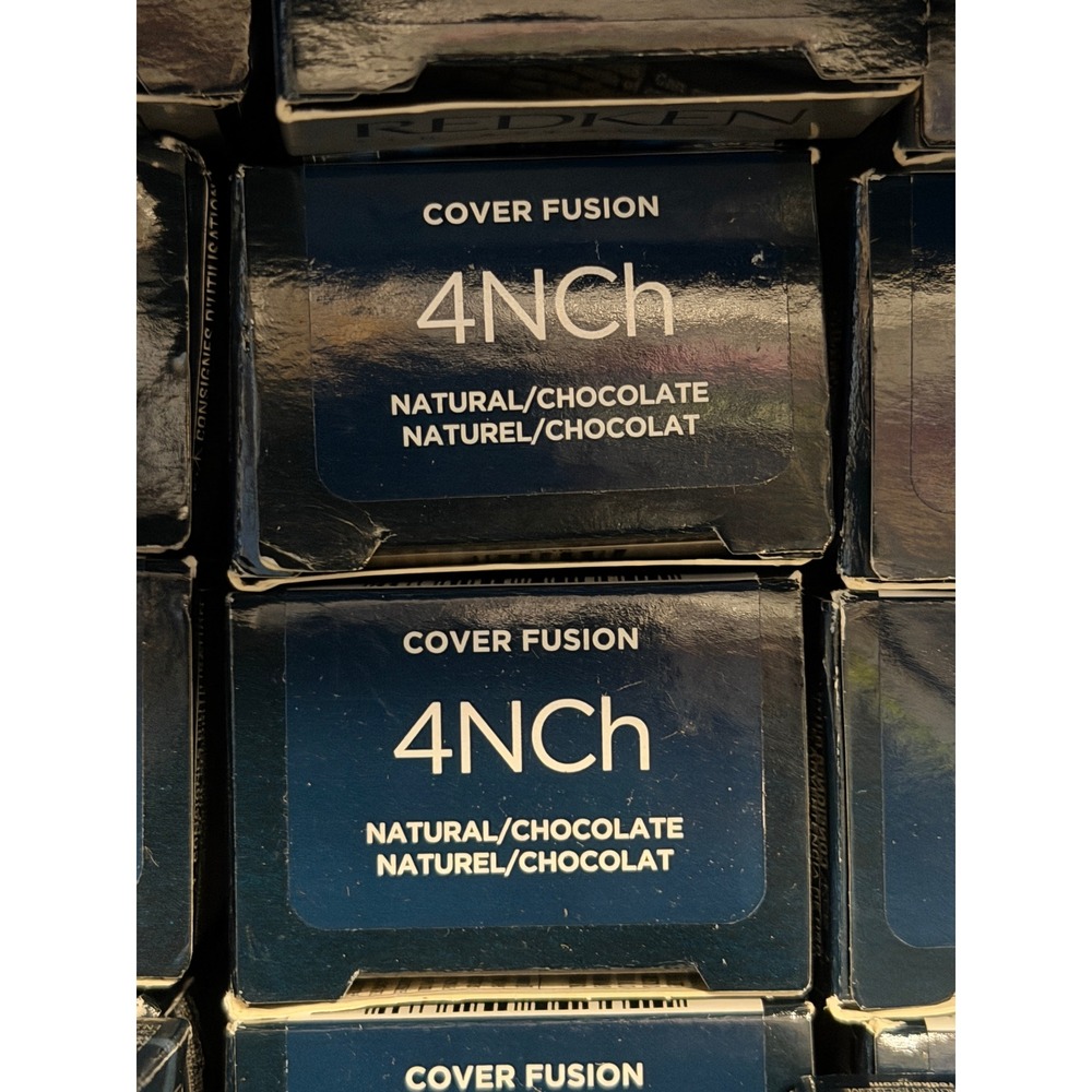 Redken Cover Fusion 4NCh Natural Chocolate Permanent Hair Color Gray lot of 2